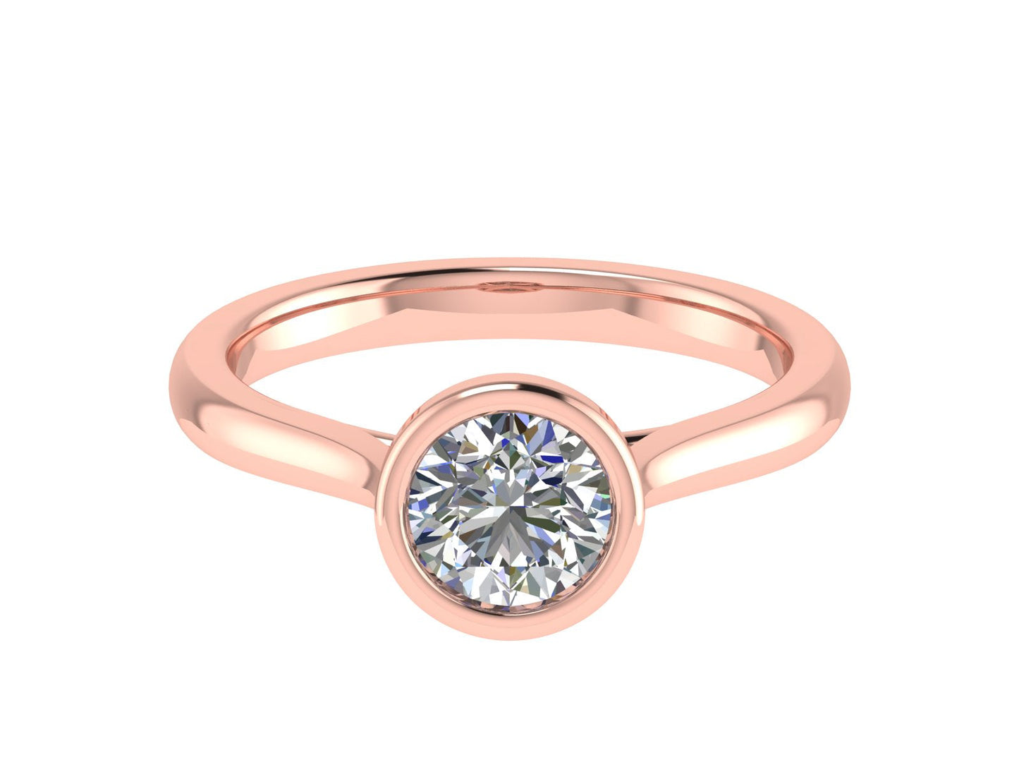 Round rub over Ring 6mm