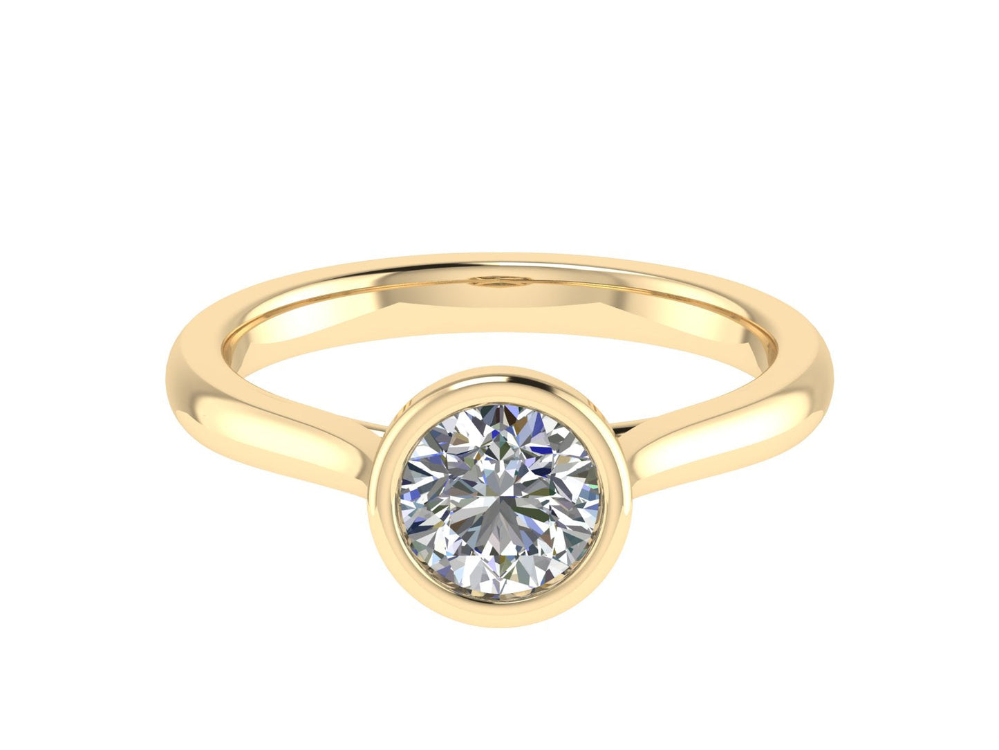 Round rub over Ring 6mm
