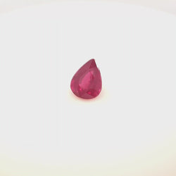 Captivating Mozambique Ruby Pear 5 x 3.95mm