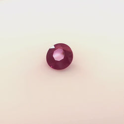 Burmese Ruby Round 3.95mm