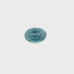 Montana Teal Sapphire Oval Gemstone 7x5mm