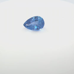 Elegant Blue Sapphire Pear 7 x 5mm
