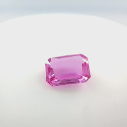 Sri Lankan Pink Sapphire Radiant cut 7.8 x 6mm