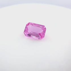 Exquisite Sri Lankan Pink Sapphire: Radiant Cut 7 x 5mm